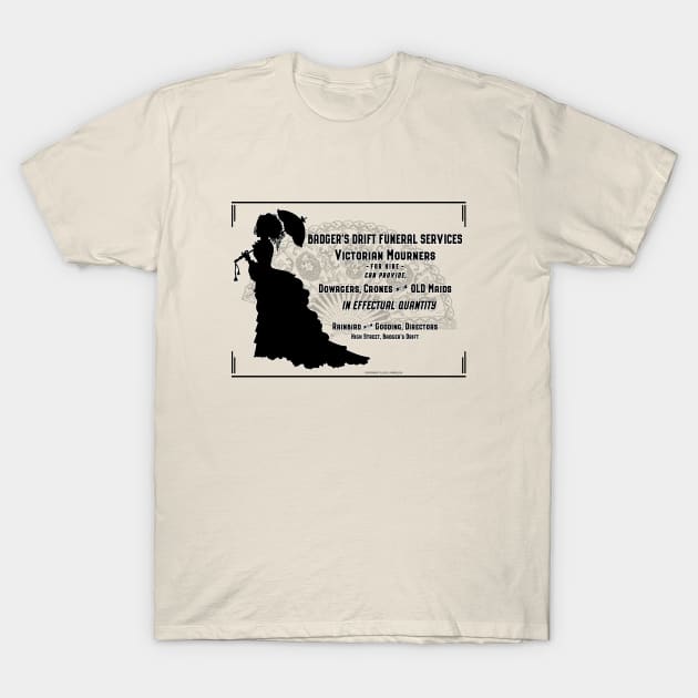 Victorian Mourners T-Shirt by Vandalay Industries
